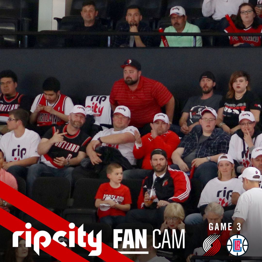 EngagePDX's tweet image. #RipCityFanCam