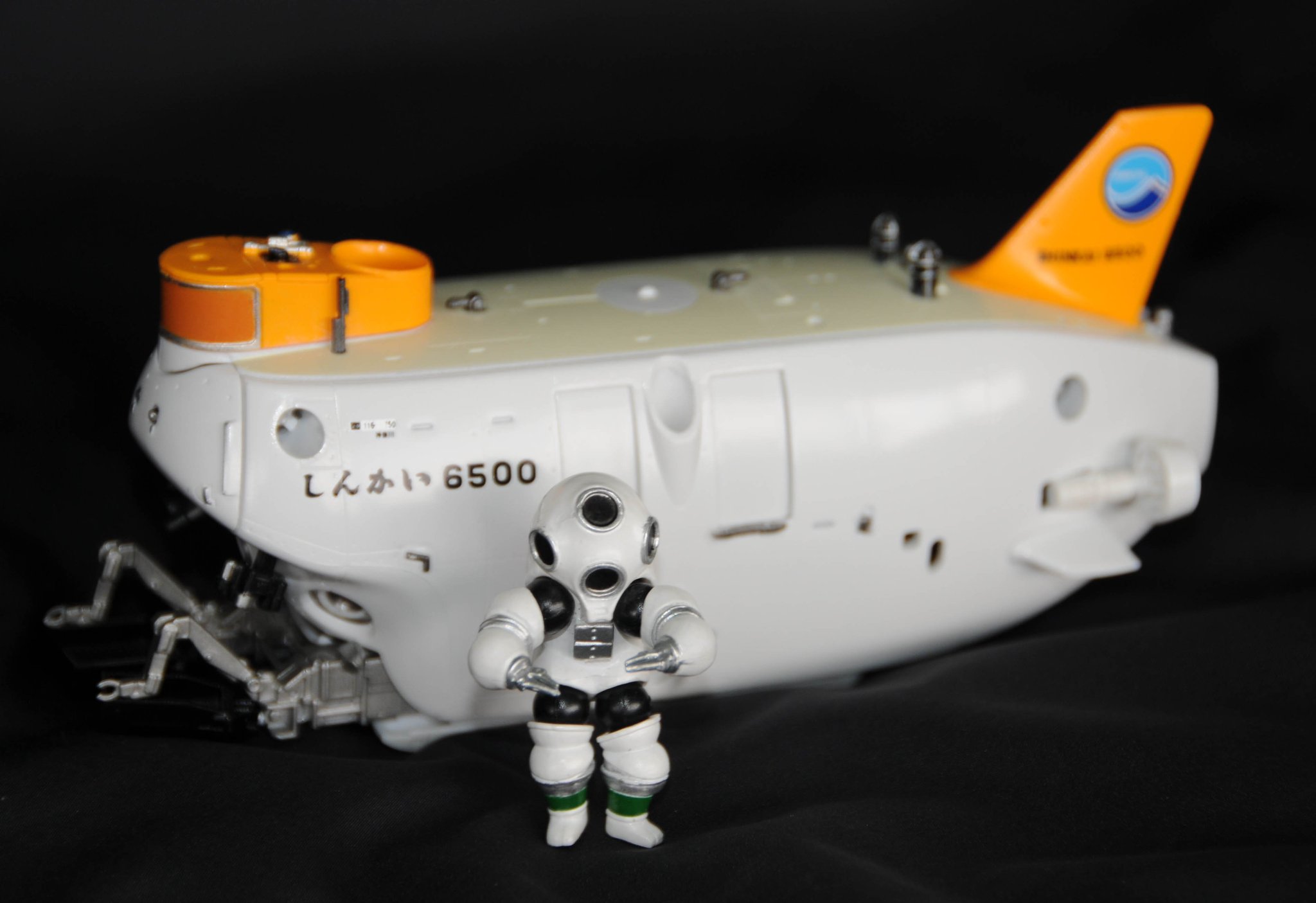 深海 水圧実験体 6個セット JAMSTEC's manned submersible 