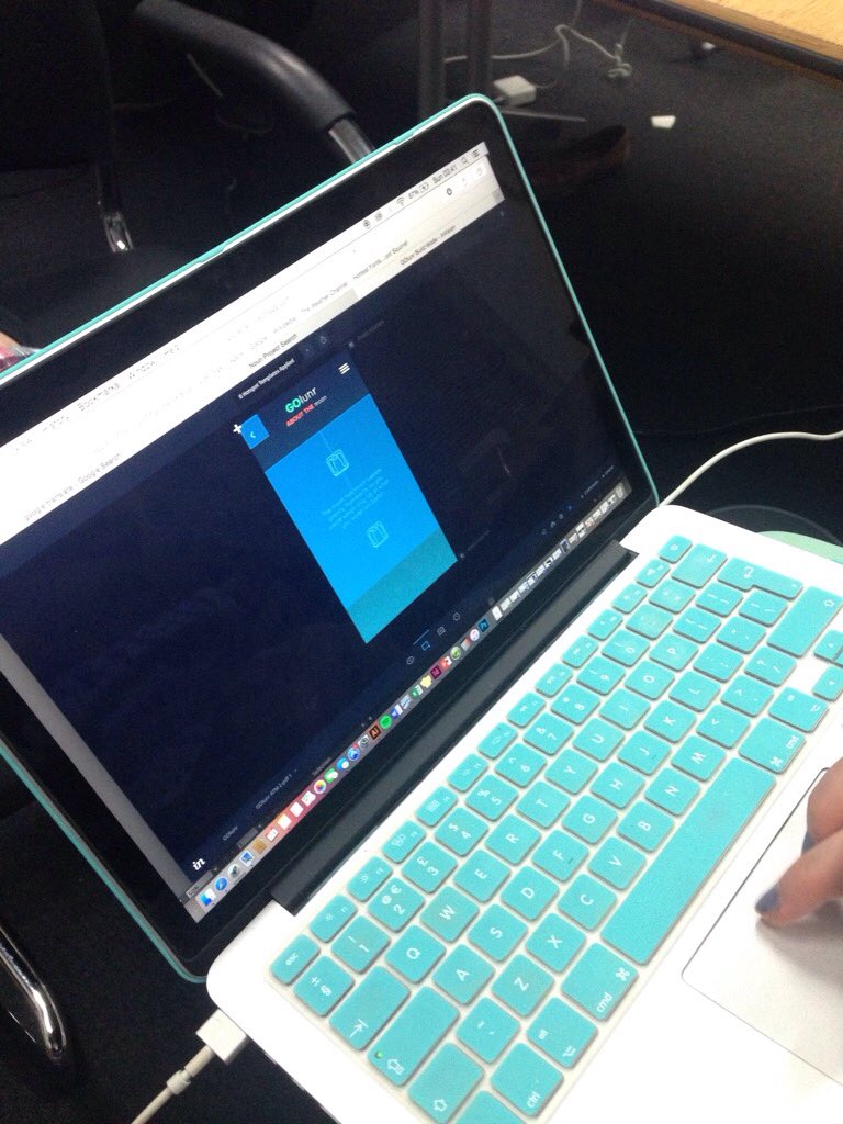 GoLunrApp's tweet photo. Binned off all the complicated java and now...We have an APP!! @GendersKerianne our excellent designer hard at work! https://t.co/58svDY2GzD