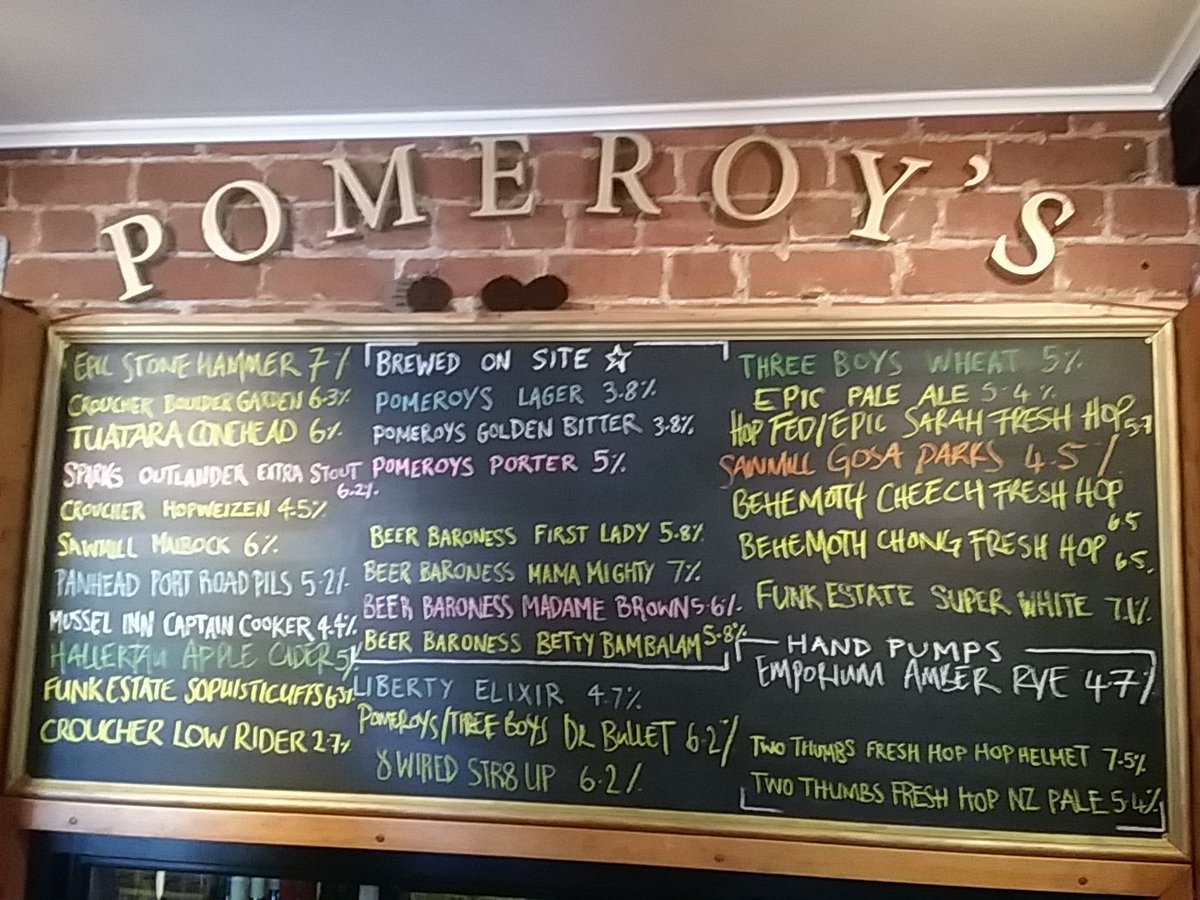 PomeroysNic's tweet photo. @pomeroyspub @SparksBrewing @HallertauBeer @SawmillBrewing @LibertyBrewer @FunkEstate @CroucherBrewing https://t.co/PwmQCpjZkb