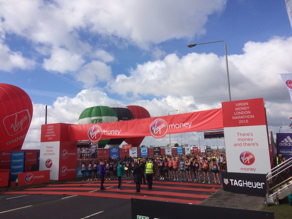 AndrewJNic's tweet photo. Good luck to everyone about to become #oneinamillion at this year's #virginmoney #LondonMarathon https://t.co/vXqaeOSiFf