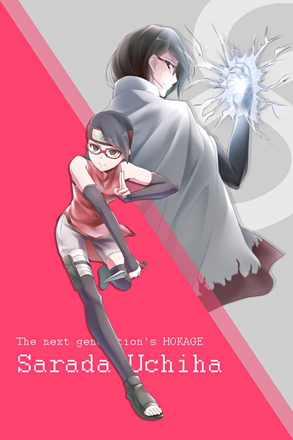 Sarada Uchiha on X: Im Sarada Uchiha I plan on becoming Hokage by  choosing a different path than my dad! #Naruto #TheNextGeneration   / X