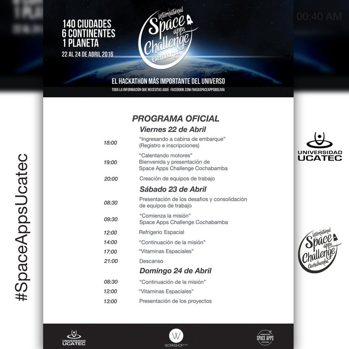 SpaceAppsCbba tweet picture