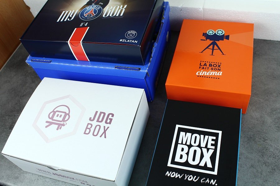 LaBoxZone's tweet photo. Du lourd pour ce mois de mai avec My PSG Box, JDG Box, La Move Box, Woufbox  et La Box Fait Son Cinéma ! 😻 https://t.co/I1OIpoBJAg