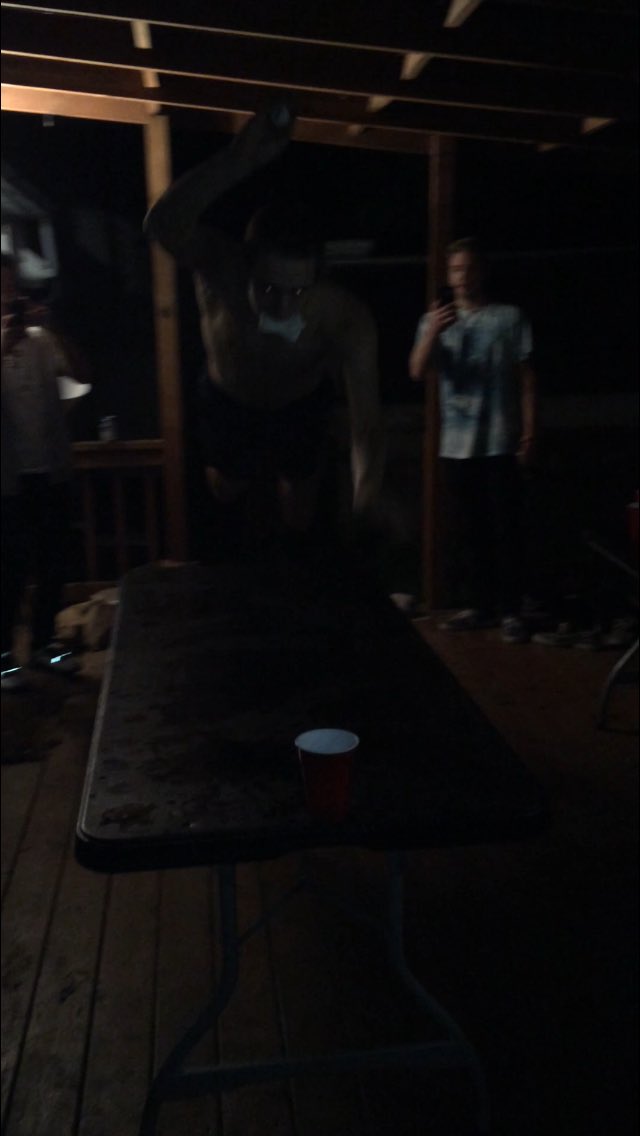 SawyerReid14's tweet image. 21st birthday, Connor Saben style. #DunkFace