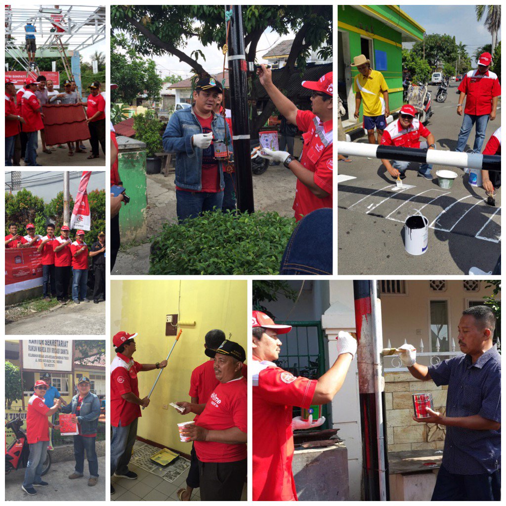 Bersama Warga di Prima Harapan Regency dan Kompleks Irigasi Danita. Peduli aset negara #TiangKamiPelangganKami