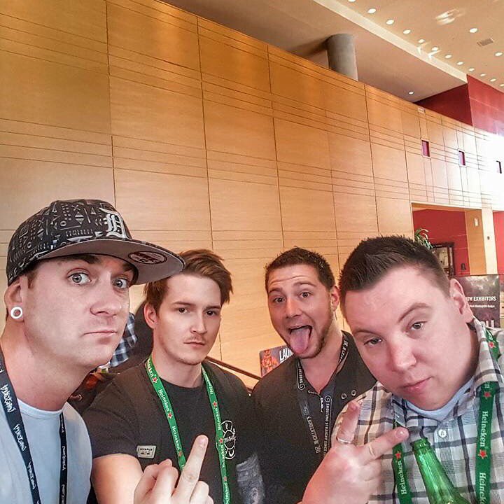 Chris3788's tweet photo. Had a blast at @LaunchMusicConf 2016! @itlieswithin @AdamRamey8989 @NicholasMishko #musicislife https://t.co/eZfkc4Y57g