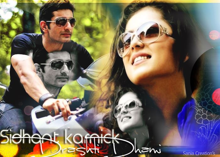 DrashtiCafe's tweet image. @drashti10 @SiddhantKarnick @ZeeTV 
#DilSeRagaDilMeSiShti