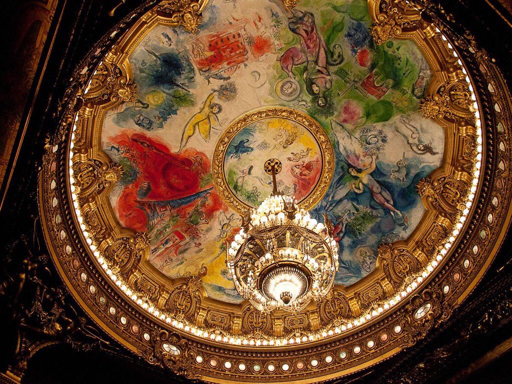 Alessandro Fornero On Twitter Marc Chagall Ceiling Of Paris