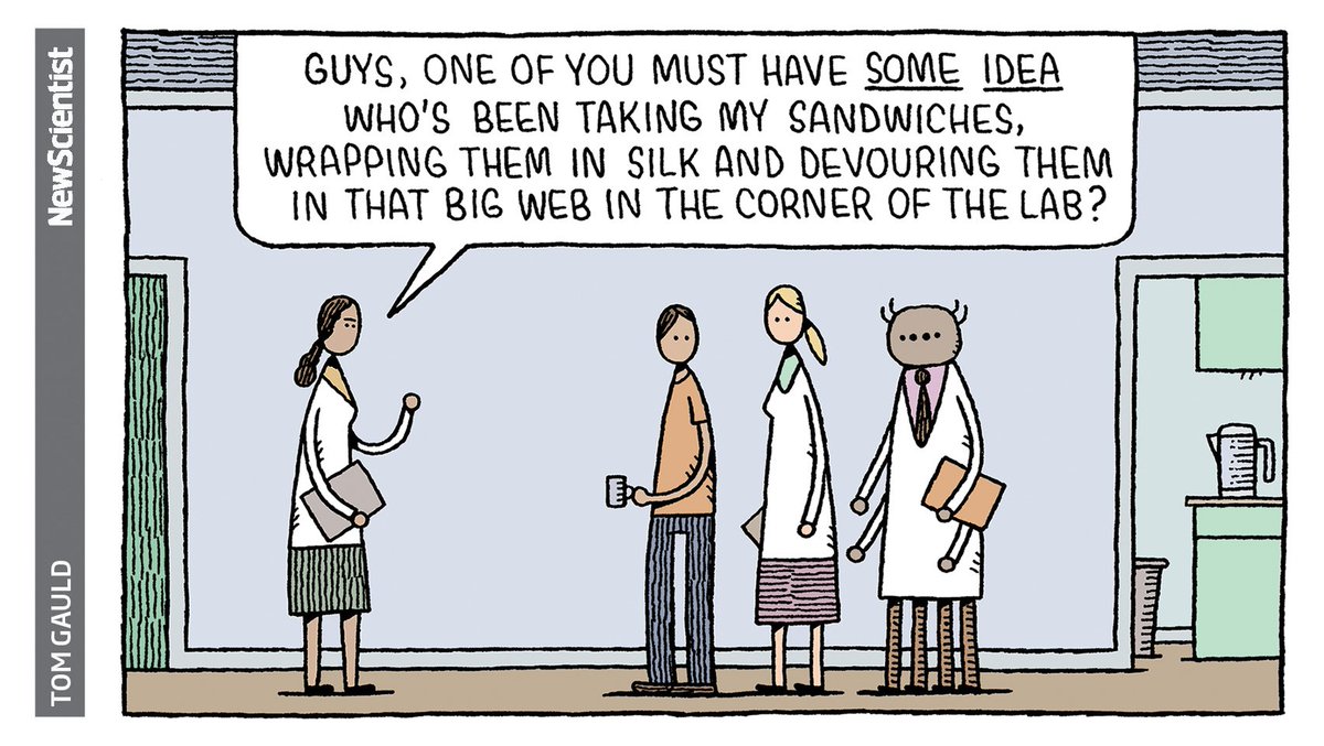 That awkward moment when a lab coat doesn't cut it...