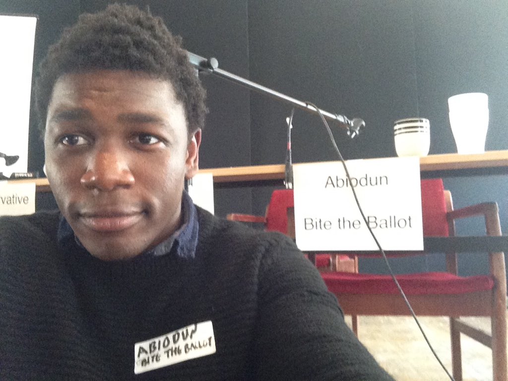 ab1odun's tweet photo. Huge week. Chaired #respacelondon, spoke at #NUSNC16, contributed to @Study_IOE &amp; @appgDP &amp; helped to #hackthevote! https://t.co/aNnS4E046C