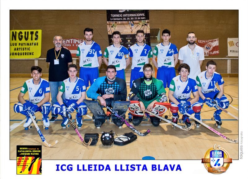 Felicitats al equip Junior per la 7a posició al #CCatJuniorHoqueiPatins |  Enhorabona!!!! #lleida #EmocióSobreRodes