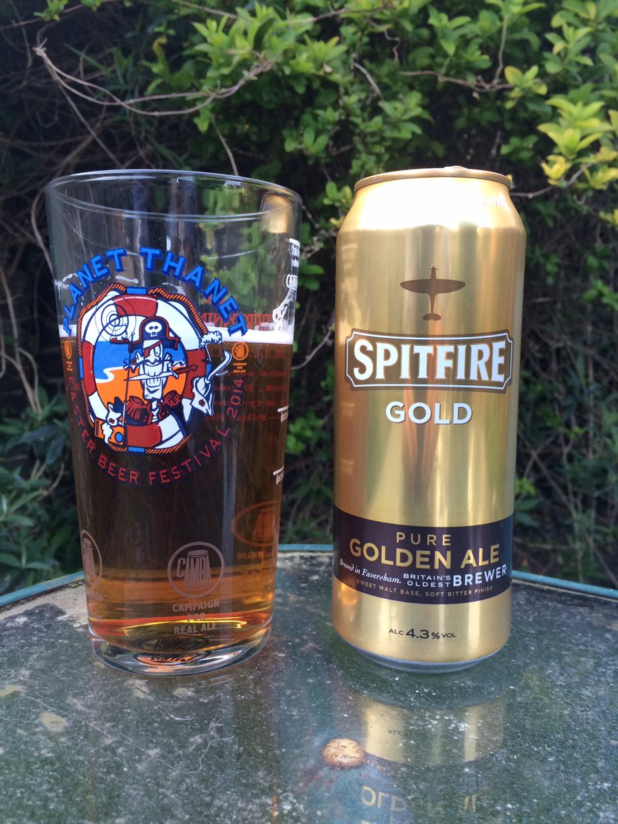 kentbeerreviews's tweet photo. #ShepherdNeameSpitfireGold #ShepherdNeame #SpitfireGold #KentishAle #RealAle #Beer #Ale @ShepherdNeame https://t.co/ZdyvI5eiFU