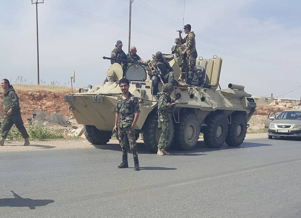 مدرعات BTR-82A الروسيه ودورها في الحرب الاهليه السوريه  Cgz9JXPVEAADuI4