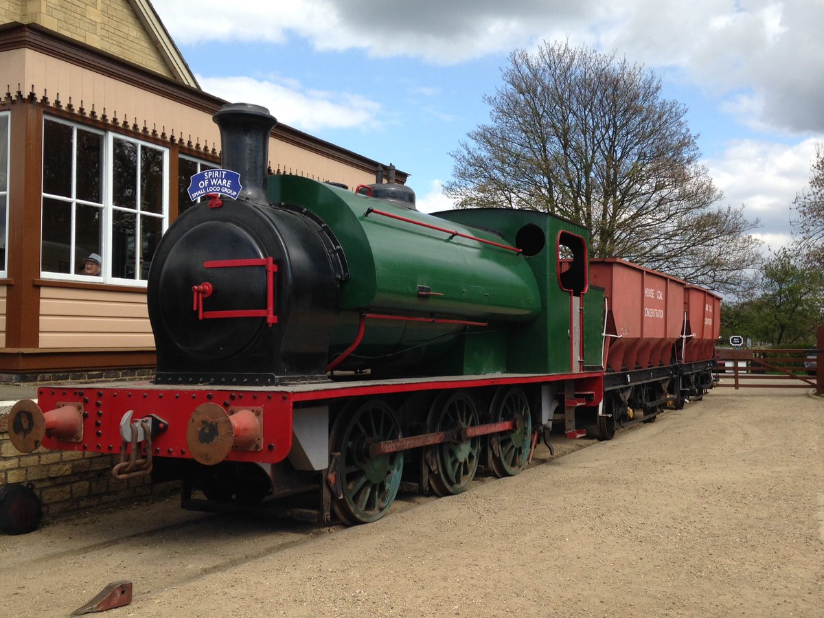 A great day yesterday @nenevalleyrailway to see Newstead in its new home....