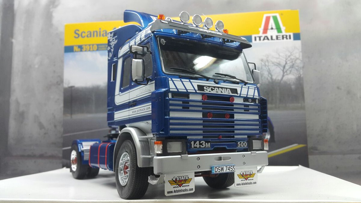 Camion Scania 143M TopLine 4x2 1987 - ITALERI 3910 - 1/24