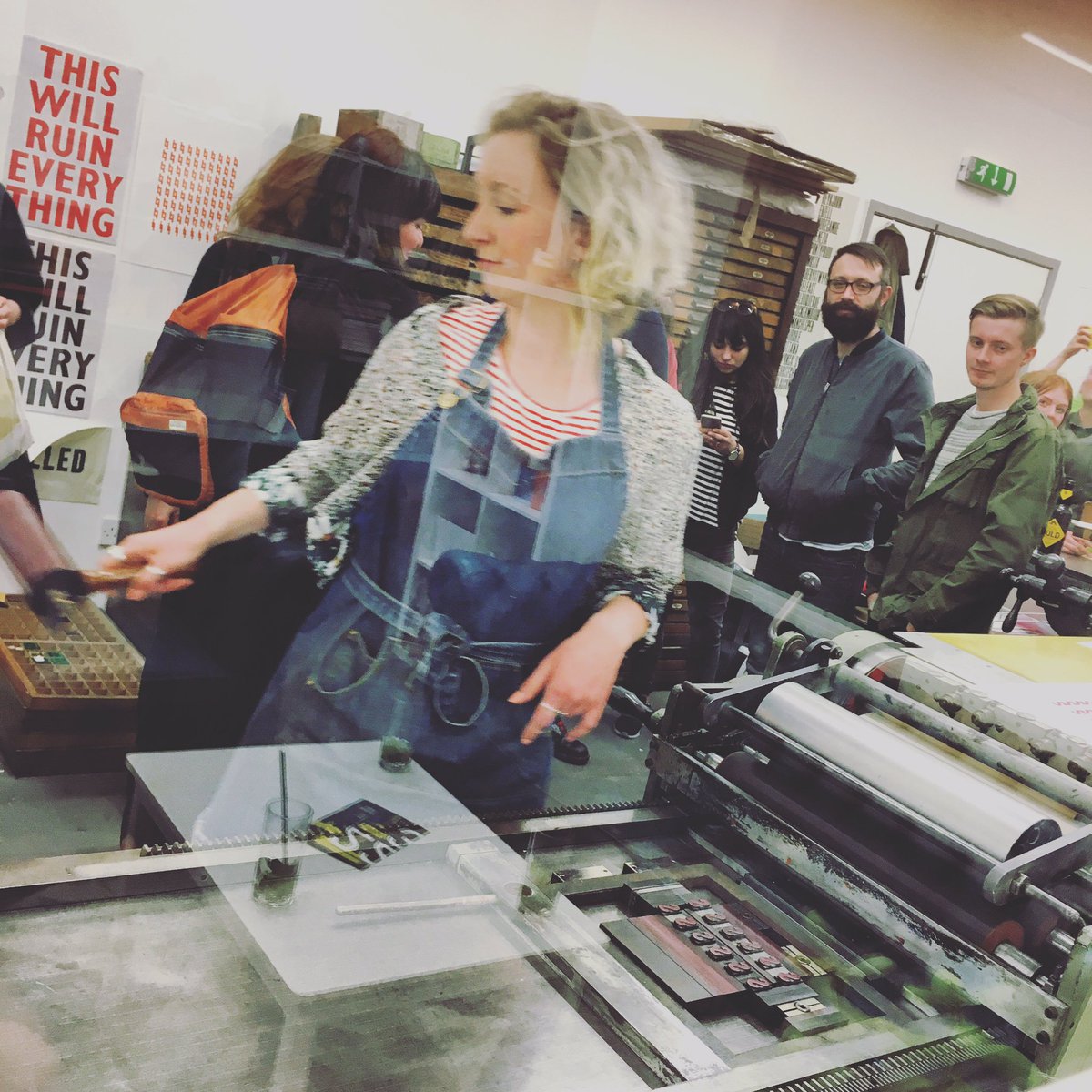 223 (@studio_223) on Twitter photo Letterpress @studio223 party w/ <a href="/ruthiekirk/">Amanda Kirk</a> / Mineral Supplements @gifestival @swg3warehouse #letterpress #design Letterpress @studio223 party w/ <a href="/ruthiekirk/">Amanda Kirk</a> / Mineral Supplements @gifestival @swg3warehouse #letterpress #design