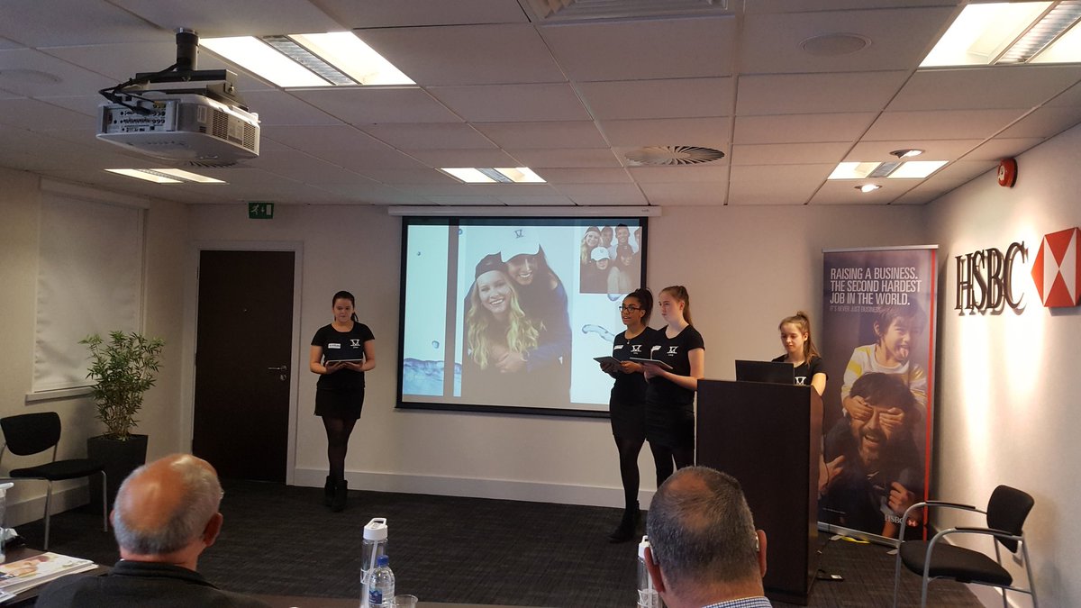 KateSharp18's tweet photo. Excellent presentations from both @capacity_enterp &amp; @EMPIRE_shs at the YE area prelims - well done girls! https://t.co/A801tpEkaw