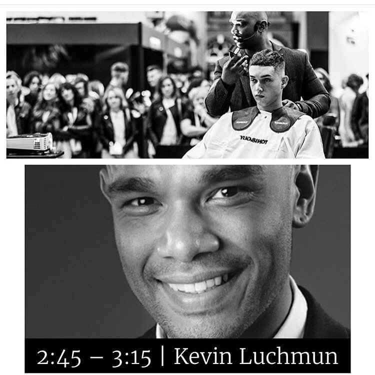KevinLuchmun's tweet image. Catch me today at 2:45pm - 3:15pm @prohairmag Pro hair Live at LDN Olympia with a demo and presentation