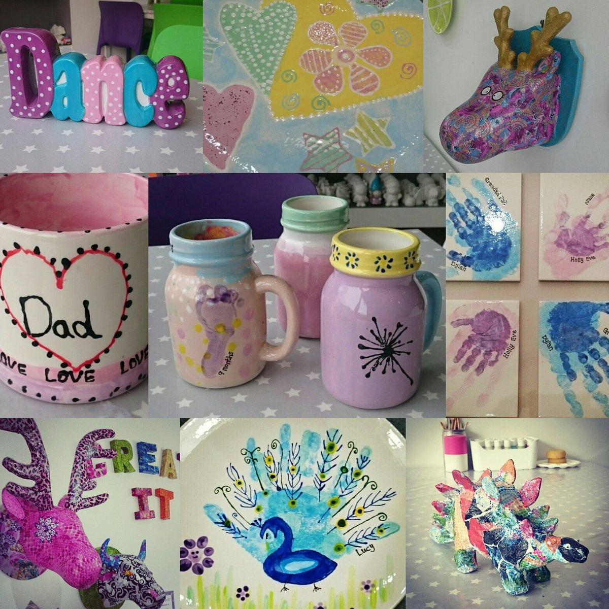 CreateItCheadle's tweet photo. Open today til 4pm for creative fun! X #paintapot #pottery #decopatch #fun #Stockport #cheshire #createitcheadle https://t.co/UxXyueA4ww