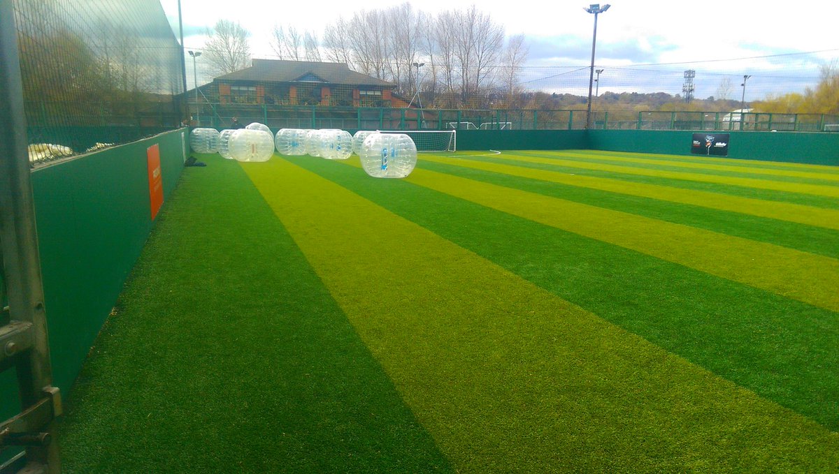 AlternateEvents's tweet image. Good morning! #bubblefootball is about to start! #excited