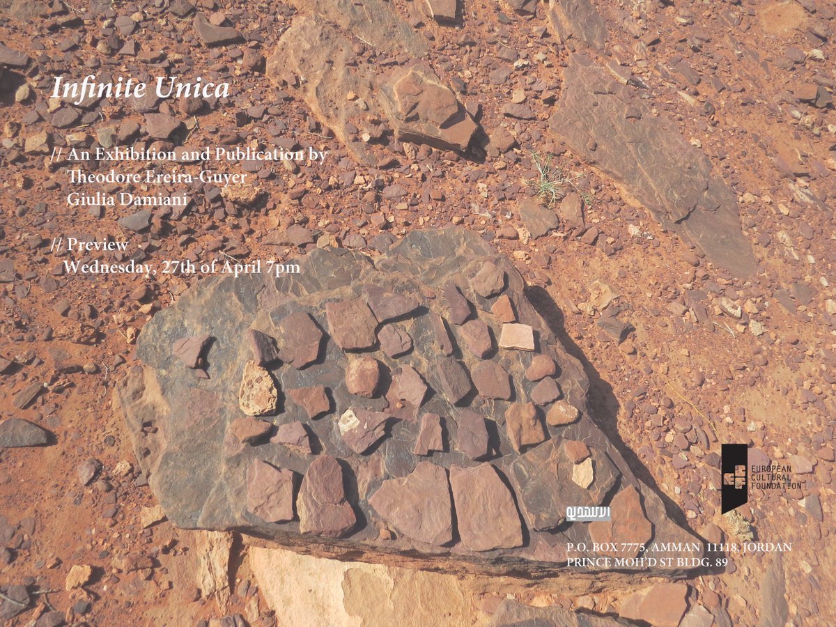 Exhibition opening this Wed in Amman!Part of #STEPbeyond programme by @ECF_tweets,with <a href="/TheoEreiraGuyer/">TheodoreEreira-Guyer</a> <a href="/TheStudioJo/">the studio</a>