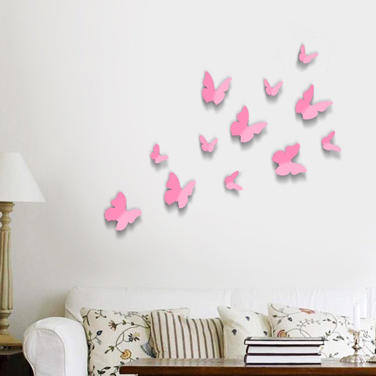 WallStickerHut's tweet image. New Pink 3D Butterfly Wall Art #Wallstickers #homedecor #diy application, 
wallstickerhut.com limited stocks!