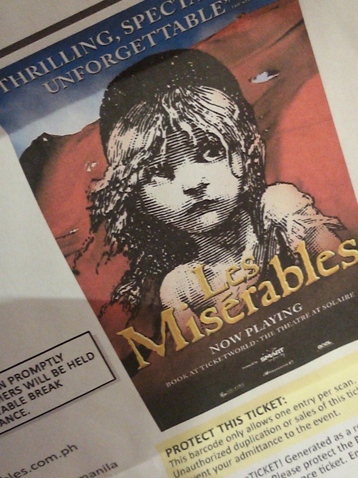 joshuachavs's tweet photo. Wew! I'm so ready for #SmartInfinityLesMis! https://t.co/MvIwOUjeFJ