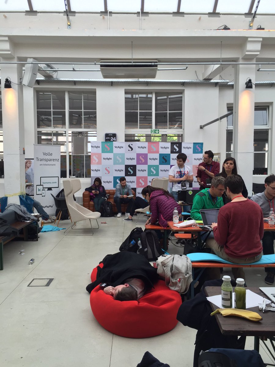 herzbach's tweet photo. Hier wurde hart gearbeitet- sehr gespannt auf die Pitches :) #BurdaHackday https://t.co/Dqa36bIPTW