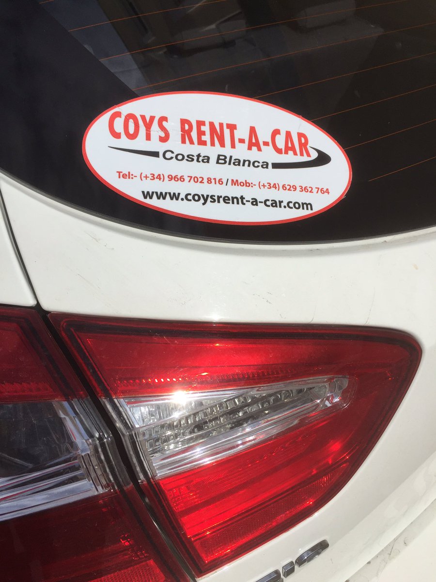 BevyOwl's tweet photo. @coysrentacar great car for our holiday. Clean and well maintained 👍🏻 https://t.co/nleBRR8vB5