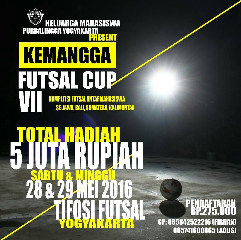 Daftarkan tim terbaikmu sekarang juga!
Brace yourself and put your boots on!👊

#KemanggaYk2016