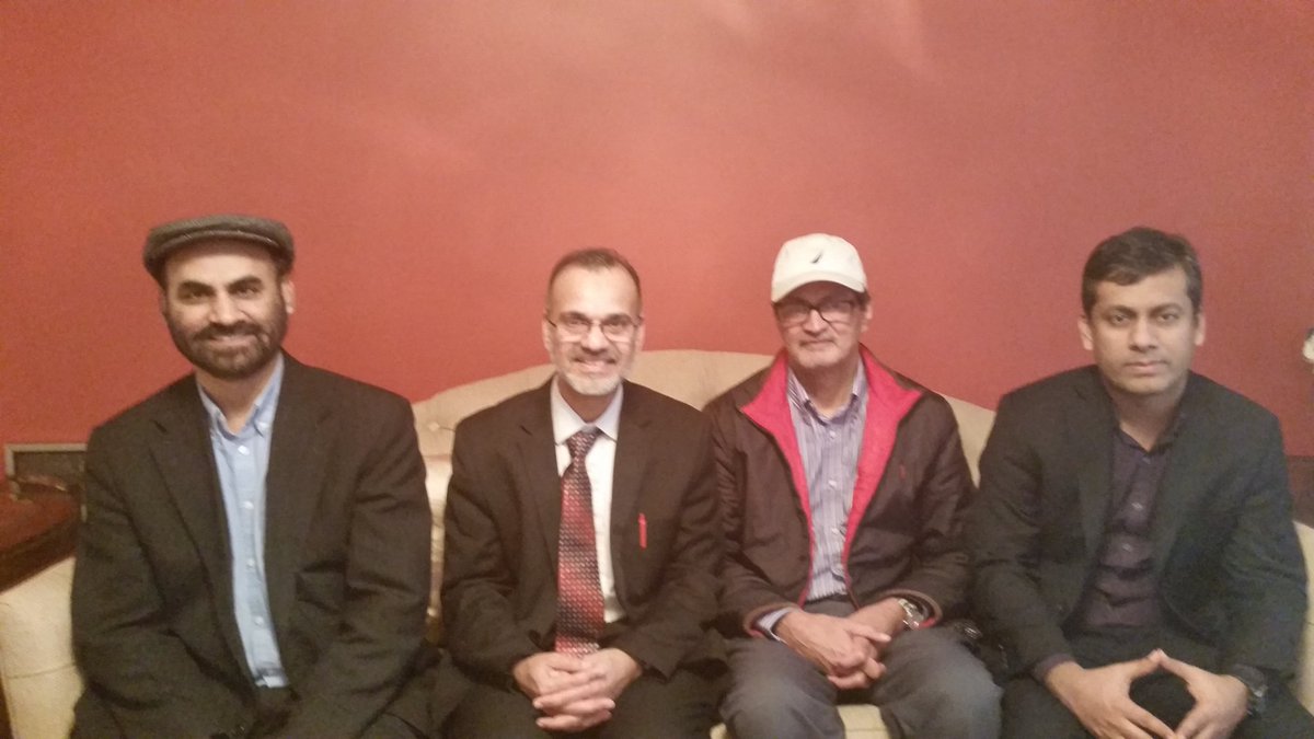 kasharif's tweet image. Pleasure to be w/ Rasheed, Ghalib sb &amp;amp; @KashifMD + @tsheehan83-not in pic. #InsightfulDiscussions
Thank you 4company