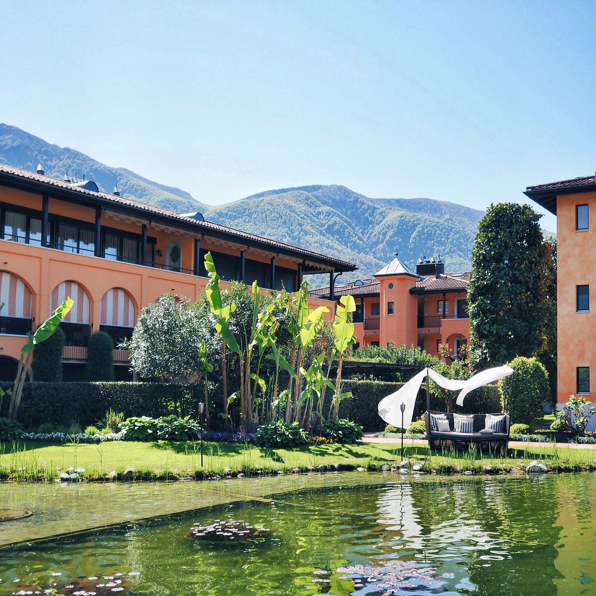 harrysding's tweet photo. Another slice of sunny paradise found in #Switzerland @giardinohotel in #Ascona. #inlovewithswitzerland https://t.co/qOc3tZRK8q