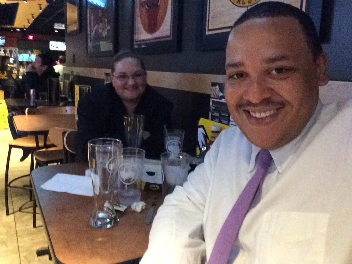 SpacemanPope's tweet image. #Readyforbusiness at #bw3s lookin fresh with #Ralph on with my #BFF