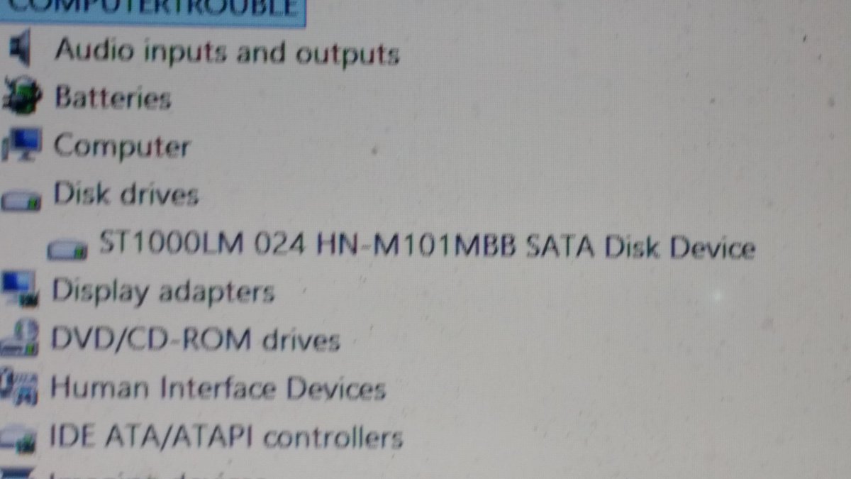 ComputerTroubl3's tweet image. This harddrive got a bug in it by Samsung.