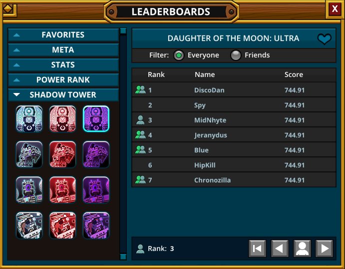 Good nhyte <a href="/TroveGame/">Trove | Play Now!</a> Daughter of the Moon Ultra! Final boss and difficulty for MoP complete. Good job group!!!!