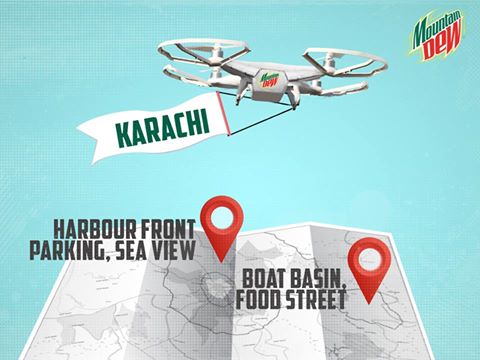 snobers's tweet image. #CopterHunting is active for #HuntandWin across Pakistan. Spot a copter, send it to Dew FB/Twitter and win iPhone 6