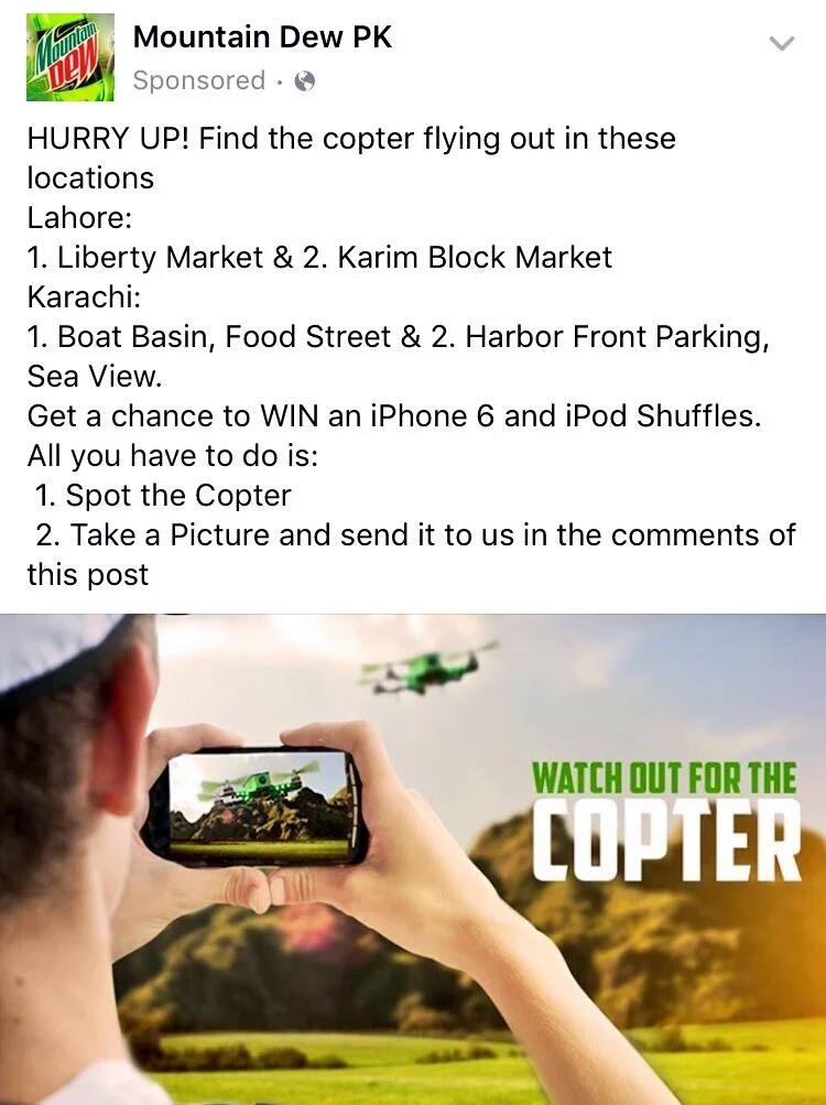 abdullahsulehri's tweet image. What are you waiting for?
#CopterHunting #HuntandWin