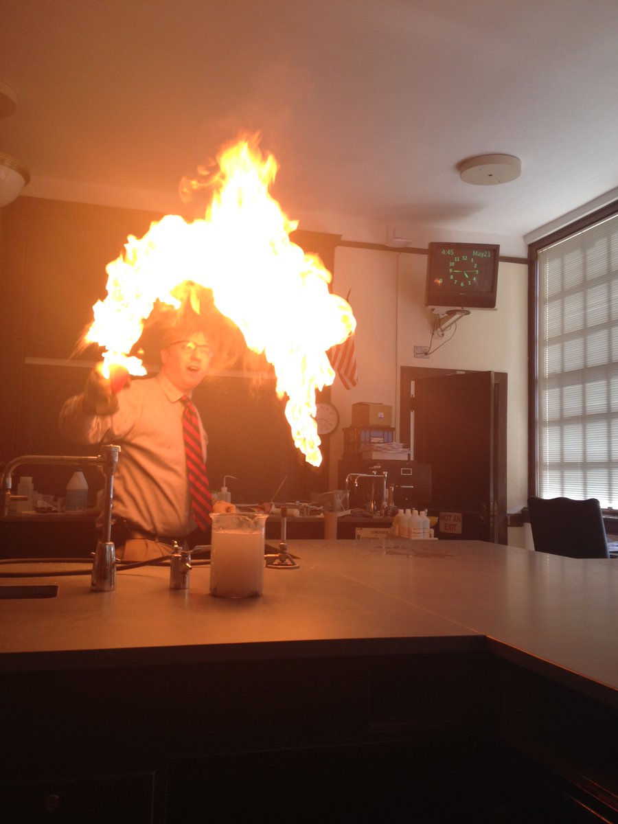 ChemBragg's tweet photo. This semester's Fire and Cleaning is set for after school Mon May 23 Former students always welcome #breakingbragg https://t.co/S85F2cokXt