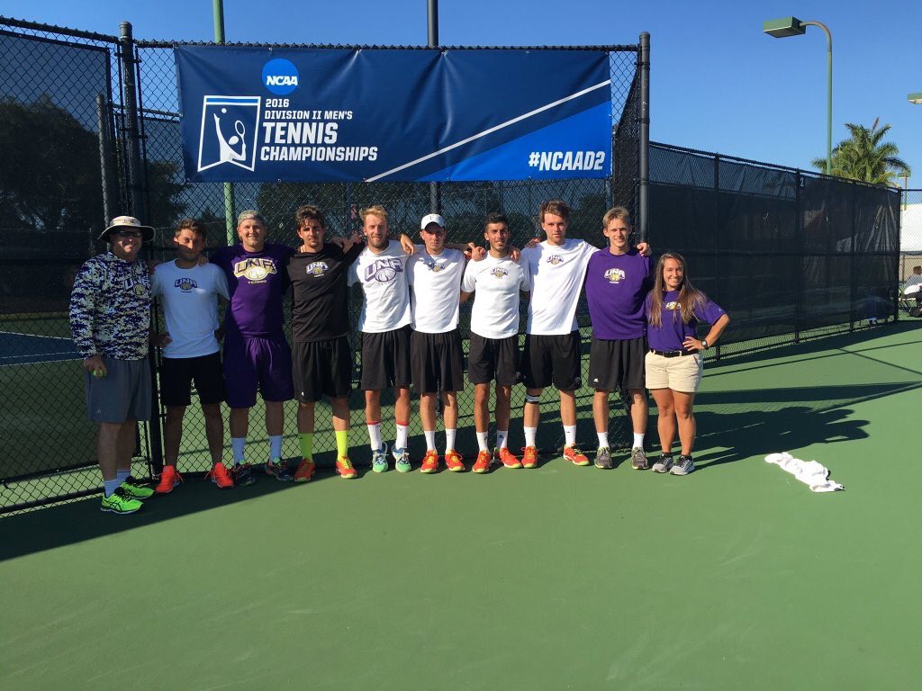 UNAAthletics's tweet photo. Congratulations to Men's Tennis on a great season! We are so proud of you! #roarlions https://t.co/lpeD58PDiN
