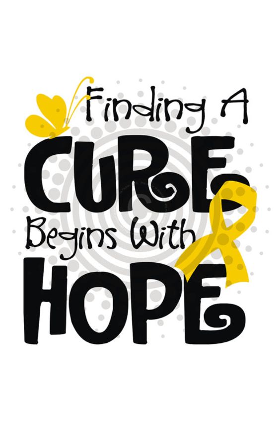 Remember to always focus on hope!