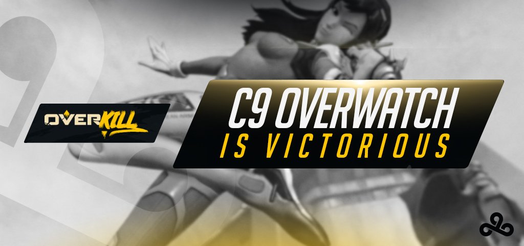 Cloud9's tweet photo. #C9OW take down @REUNITEDgg 5-3 in the #OverkillGG Grand Finals! #GGWP https://t.co/Eg3FSsNFCP