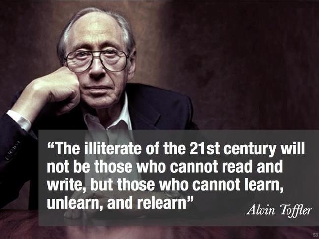 michaelqtodd's tweet photo. Learn and unlearn and relearn ~ Toffler
#FutureProofYourLife https://t.co/pIGQ4ewIHg