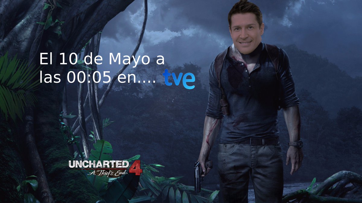 Kurisu_W's tweet photo. El gran estreno... #Uncharted4AThiefsEnd https://t.co/edsrUdoQUY