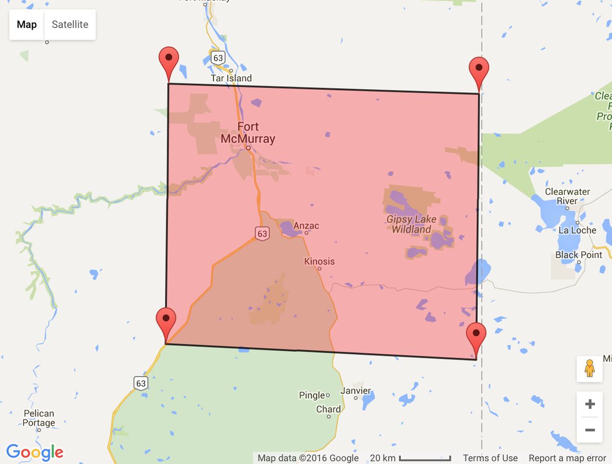 uavnorth's tweet image. Please RT! The restricted airspace surrounding Fort McMurray #ymmfire via an interactive map uavnorth.ca/fort-mcmurray-…