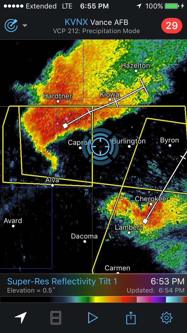 CoryHarkleroad's tweet image. #okwx #kswx looking west