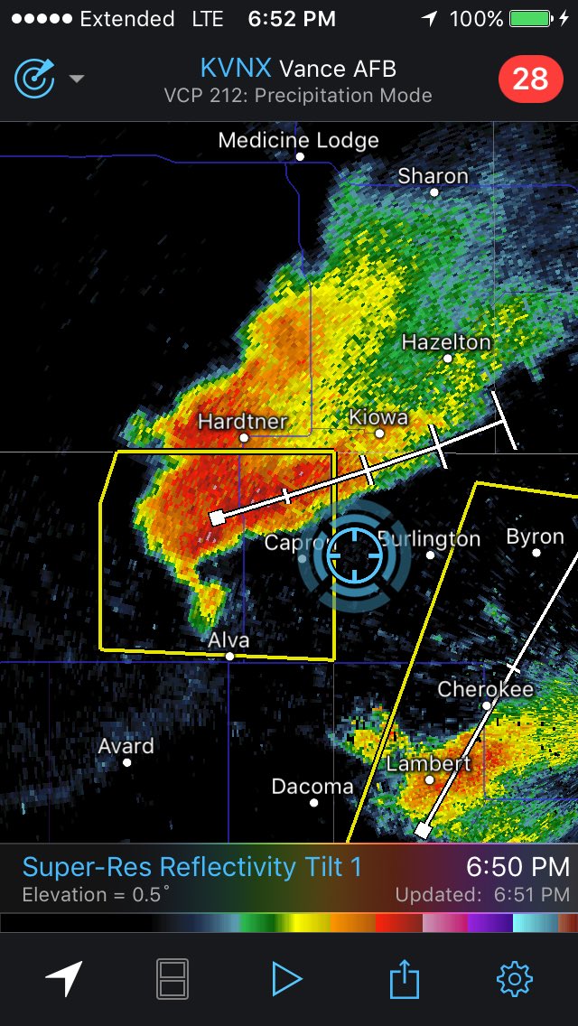 CoryHarkleroad's tweet image. #okwx #kswx looking west