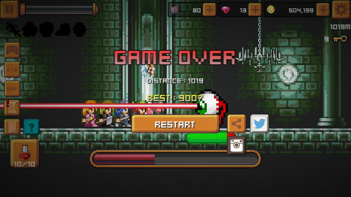 Scrattles's tweet photo. 1019 on #tapknightandthedarkcastle My Best is 9007 https://t.co/yNBcSvIqFQ https://t.co/Rf8R6jak1a