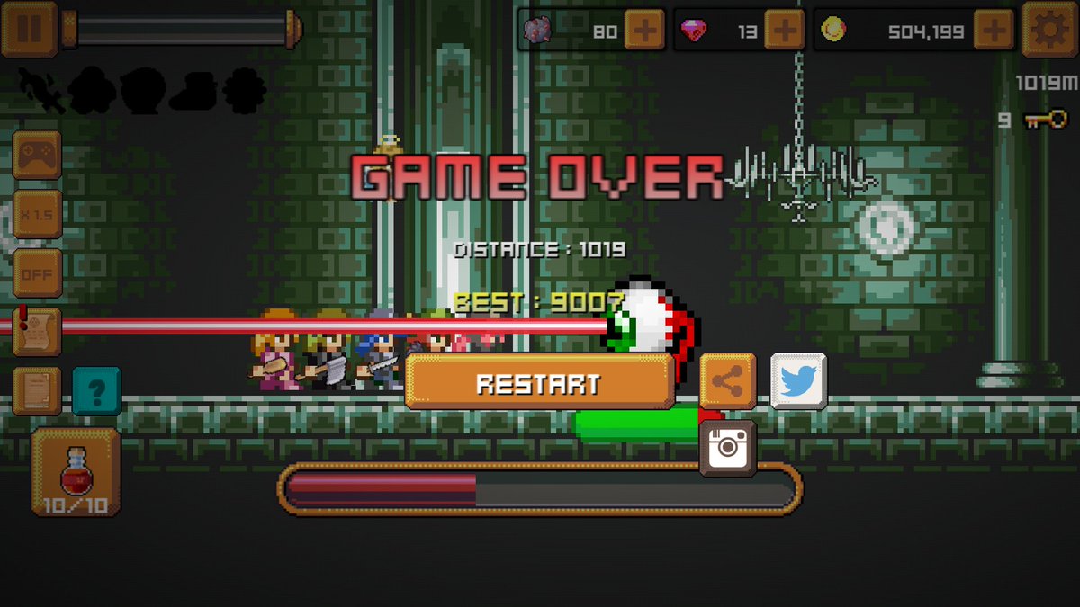 Scrattles's tweet photo. 1019 on #tapknightandthedarkcastle My Best is 9007 https://t.co/yNBcSvIqFQ https://t.co/Pg1UUXPxq9