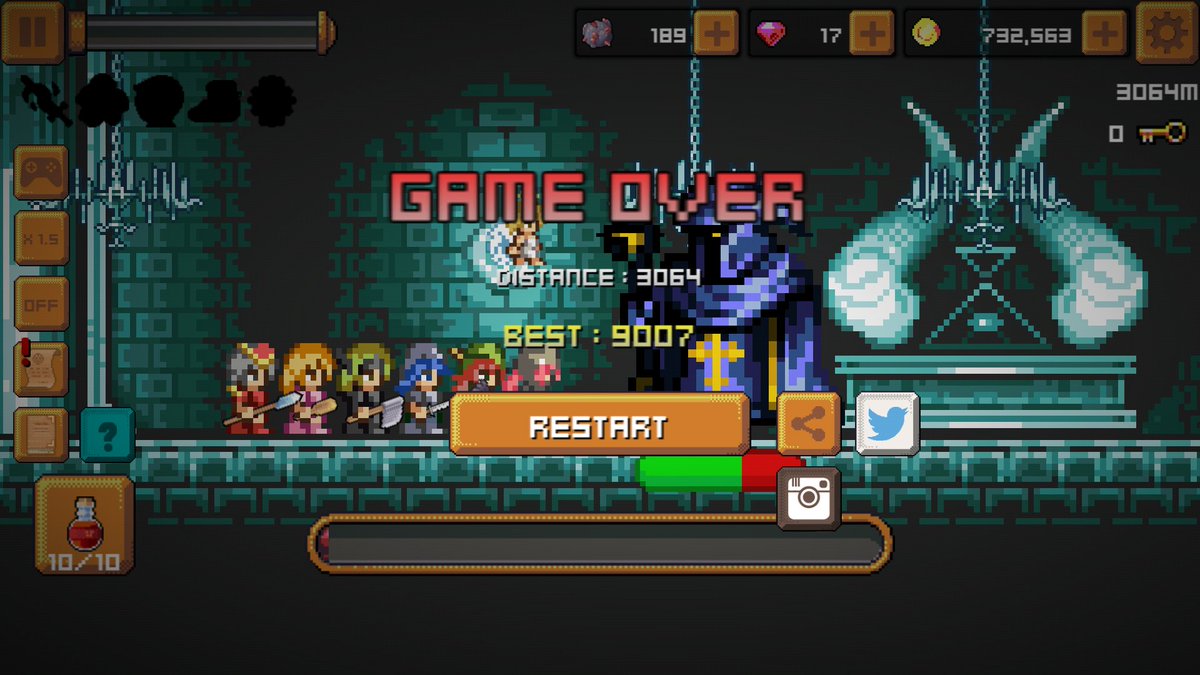 Scrattles's tweet photo. 3064 on #tapknightandthedarkcastle My Best is 9007 https://t.co/yNBcSvIqFQ https://t.co/y4bMiCYnqL